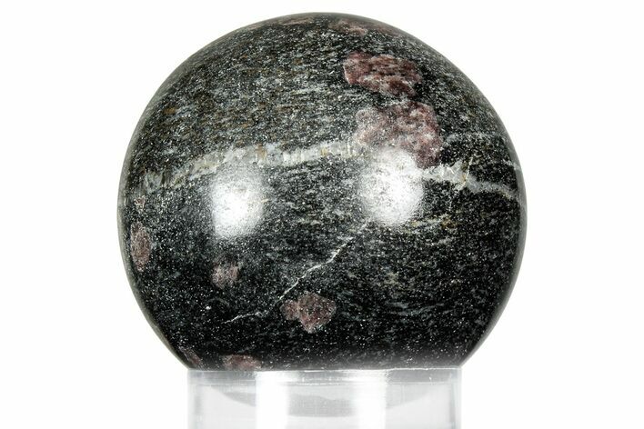 Polished Spinel in Granite Sphere - India #359783